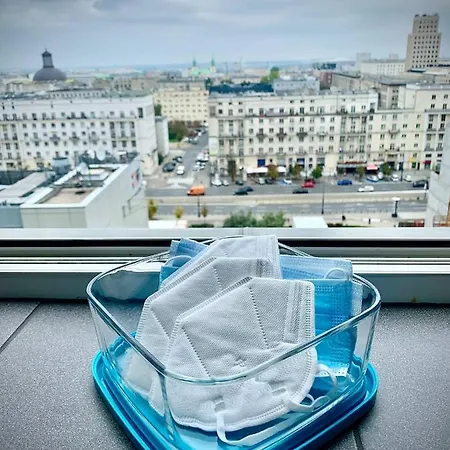 Appartement Super Gold Centrum 2x Metro Wifi 600 Mb/s Netflix Hbo Appletv Varsovie