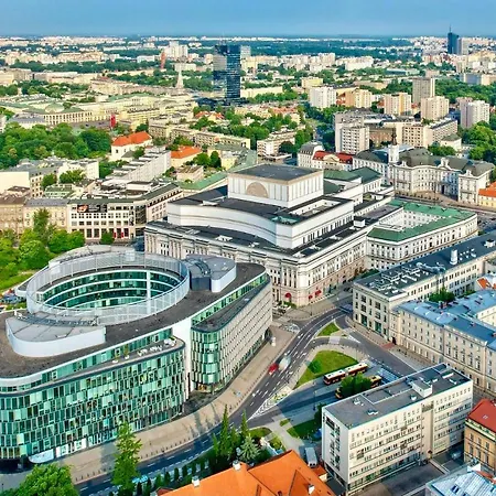 Super Gold Centrum 2x Metro Wifi 600 Mb/s Netflix Hbo Appletv Apartamento Varsovia